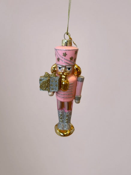 Vondels Kerstbal Notenkraker Roze