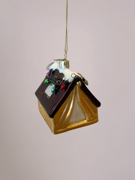 Vondels Kerstbal Tent Met Lampjes