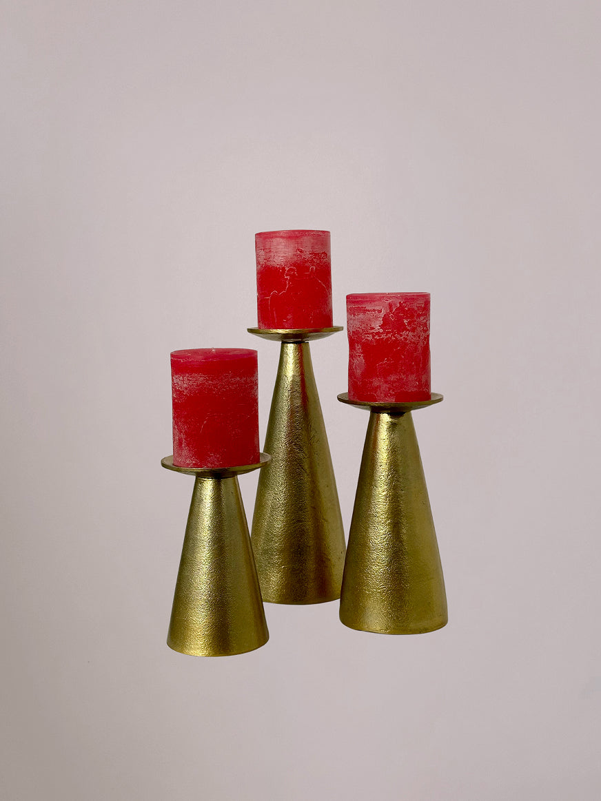 City of Lights - Gouden Kandelaars van Anja Bloementrends