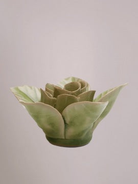 Chive Keramische Bloem Peridot Green Maiden Lotus