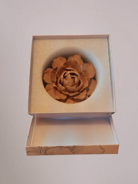 Chive Keramische Bloem Rose Pink Camellia