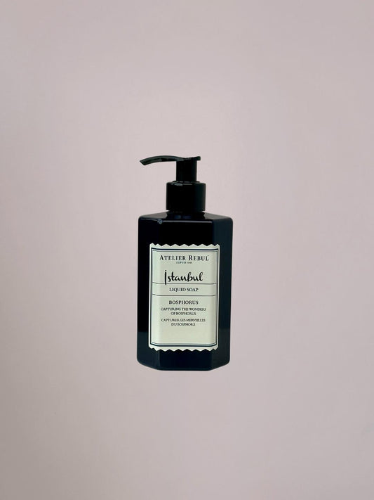Atelier Rebul Handzeep Bosphorus in stijlvol flesje met handzeep pompje