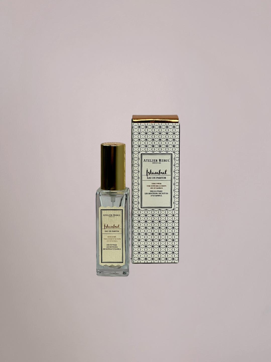 Atelier Rebul Istanbul parfum 12ml in elegant mini parfum flesje met luxe verpakking