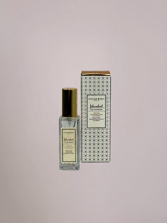 Atelier Rebul Istanbul parfum 12ml in elegant mini parfum flesje met luxe verpakking