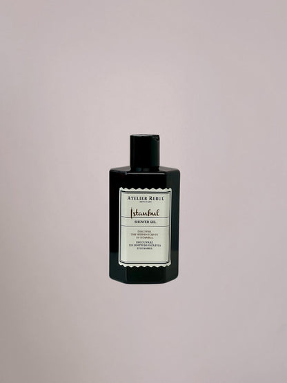 Atelier Rebul Istanbul shower gel met elegante verpakking, luxe geur en verzorgende formule