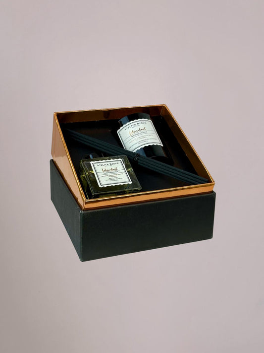 Atelier Rebul Istanbul cadeauset dames met geurstokjes en geurkaars
