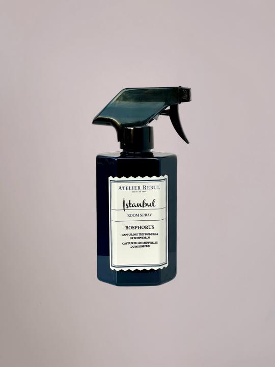 Atelier Rebul Istanbul Bosphorus roomspray 400 ml – frisse huisparfum spray met aquatische geur