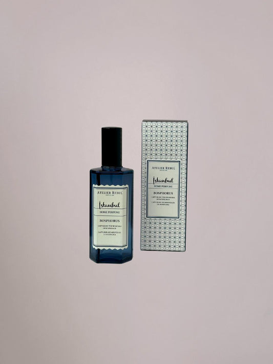 Atelier Rebul Huisparfum Bosphorus 125 ml in stijlvolle sprayfles voor een heerlijke geur in huis