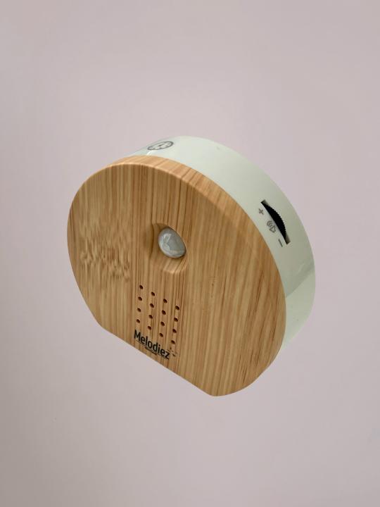 Muziekdoosje licht hout met vogelgeluiden en natuurgeluiden voor in huis.