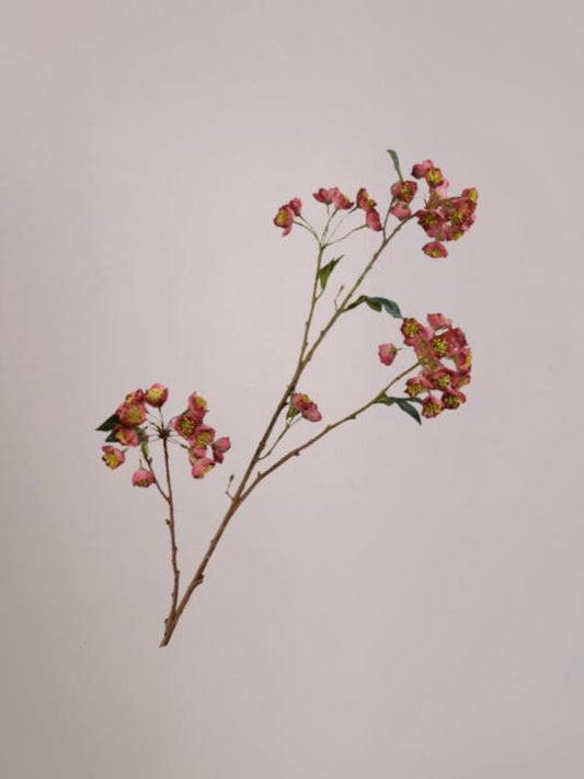 Silk-ka Helleborus tak roze 100 cm met levensechte bloemen voor een romantisch en stijlvol boeket.