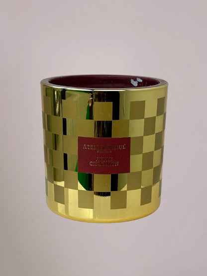 Atelier Rebul XL geurkaars Appel-Kaneel – groot formaat 950 g, lange brandduur, warme en uitnodigende geur voor huis en sfeer.